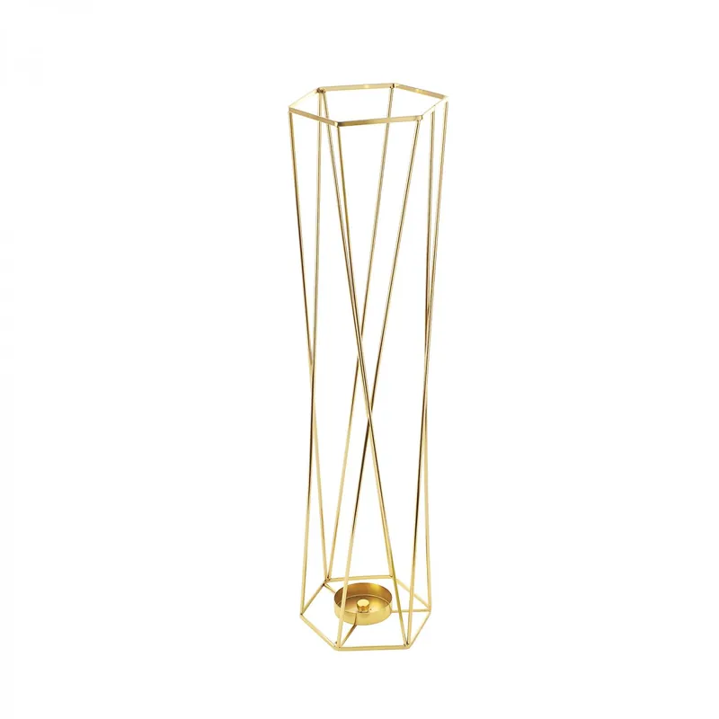Place Order Decostar™ Metal Floral and Centerpiece Riser - 7½" x 28" - Gold