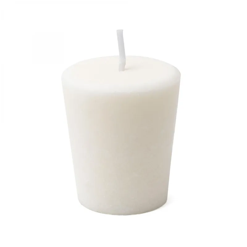 Decostar™ Brite Wick Unscented Votive Candles 2" - box of 144 - White Authentic