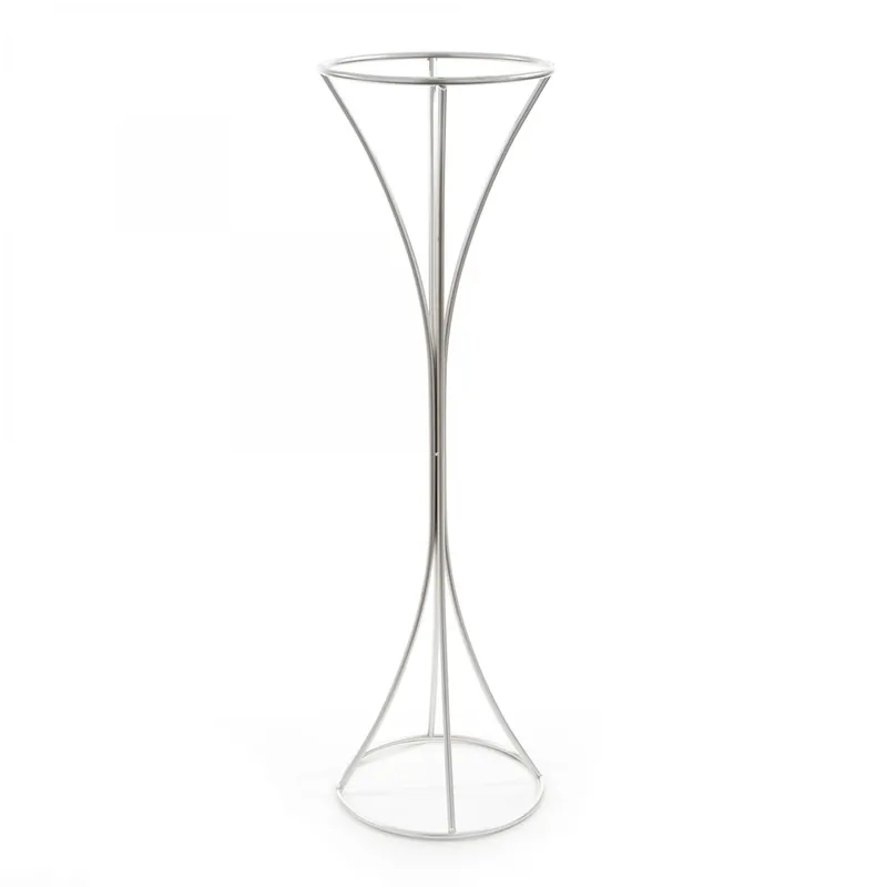 Last Chance Decostar™ Geometic Floral Riser 40" - Silver
