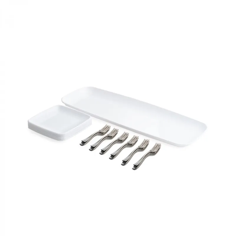 Buy Online Decostar™ Premium Plastic Appetizer Set 33pc
