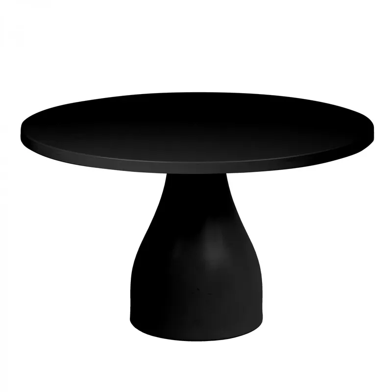 Decostar™ Olive Round Cake Stand 12" - Black Hassle-Free Returns