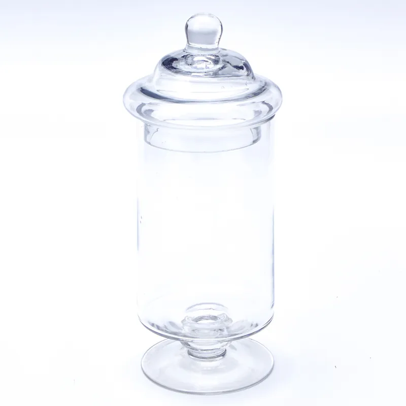 Decostar™ Glass Candy Jar w/ lid 10¼" Cheap