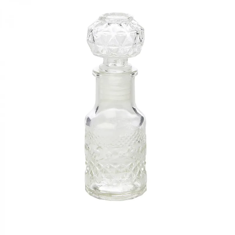 Decostar™ Glass Bottle with Cap Fast Shipping