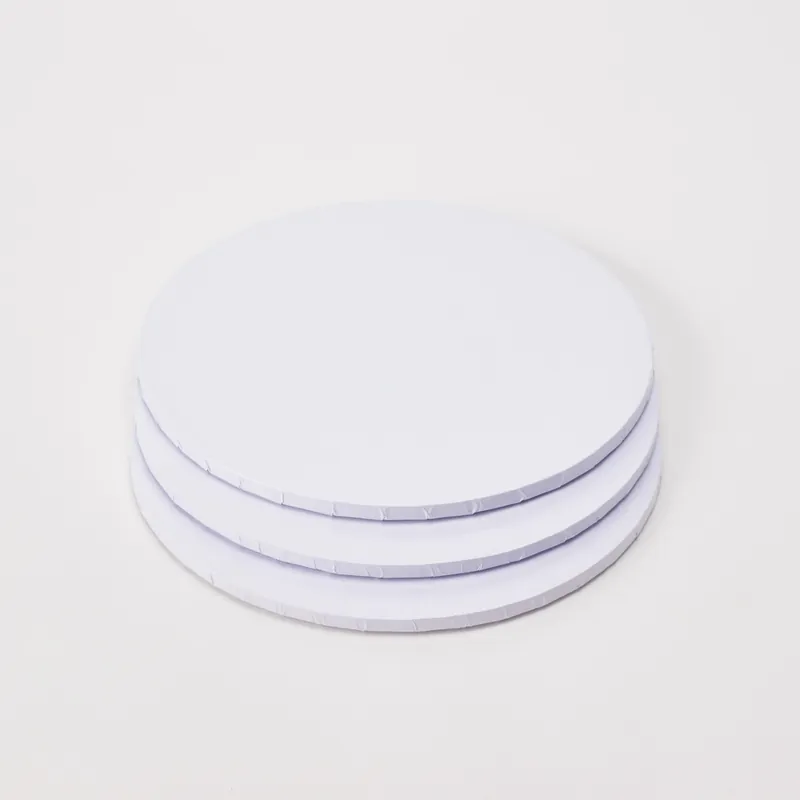 Decostar™ Foil Covered Cake Drum 10" 5pc/pack - White Best Choice