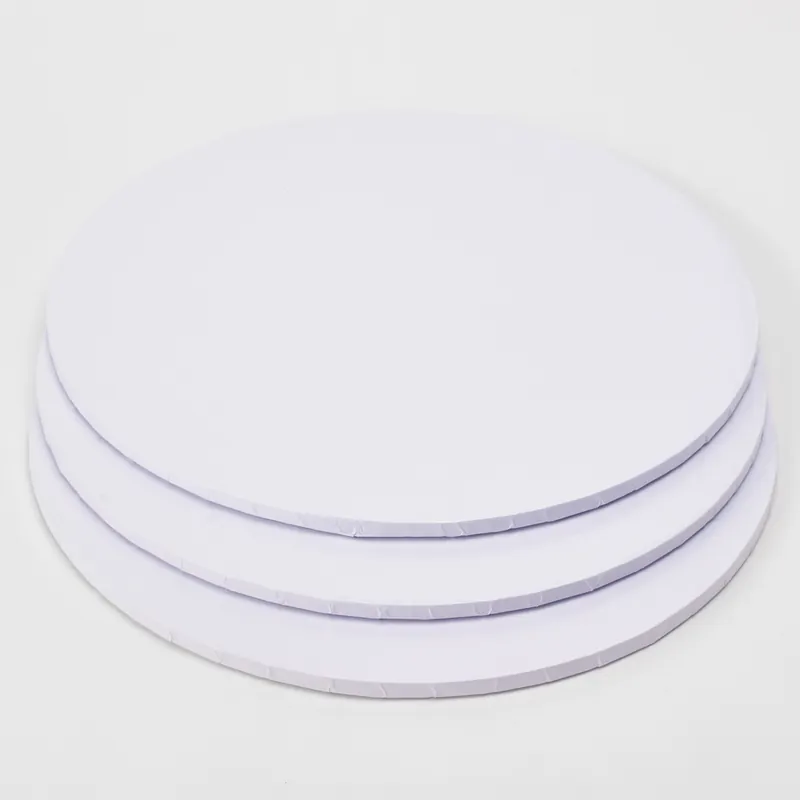 Order Now Decostar™ Foil Covered Cake Drum 20" 3pc/pack - White