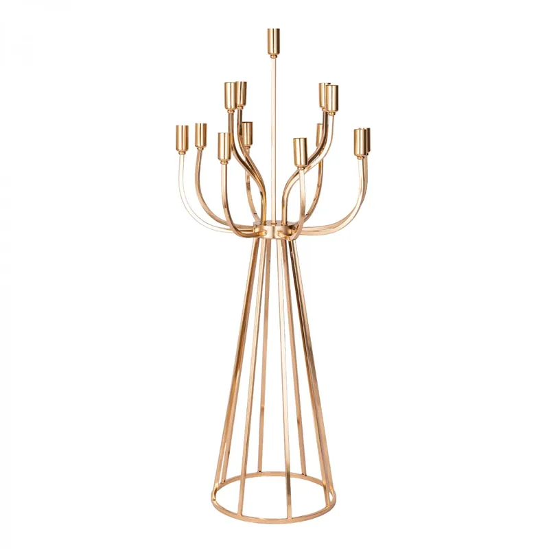 Free Shipping Decostar™ 13 Head Candle Holder 43" - Gold