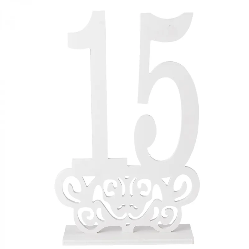 Decostar™ Wood Number "15" - 16" Tall Instant Buy