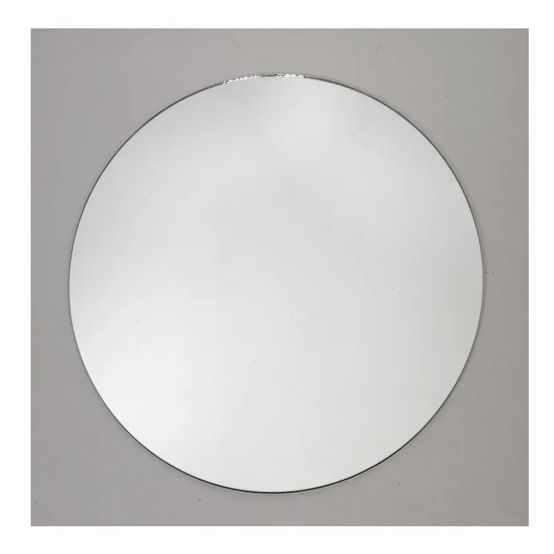 Warranty Included Decostar™ Round Glass Centerpiece Mirror 15½"- 24 Pieces