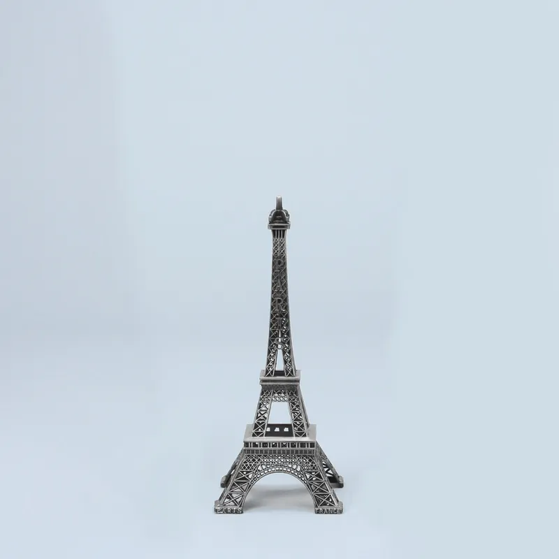 Markdown Decostar™ Eiffel Tower 10" - Silver - 12 Pieces