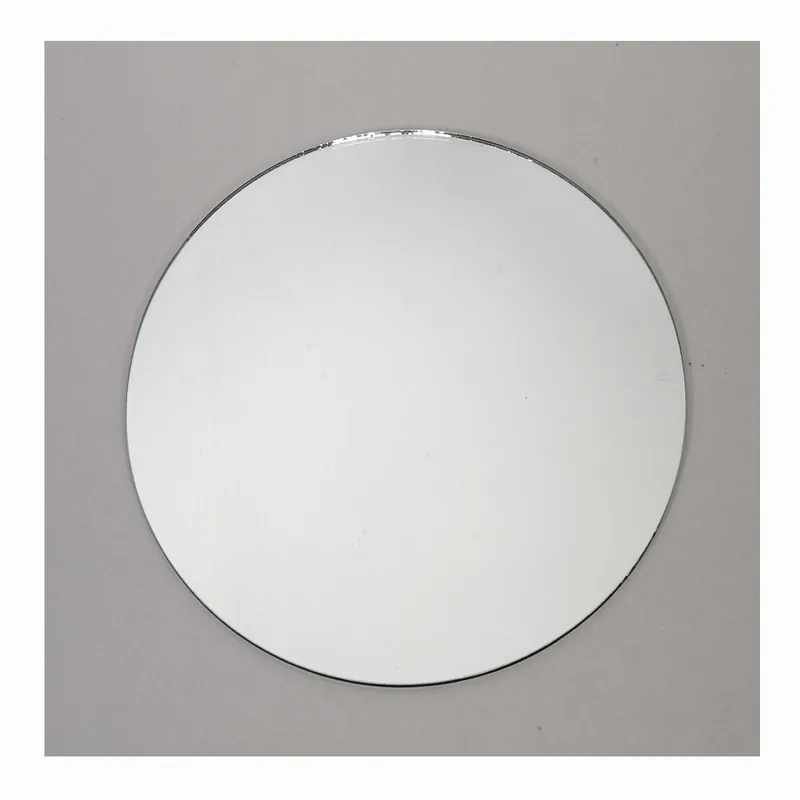 Authentic Decostar™ Round Glass Centerpiece Mirror 11½" - 24 Pieces