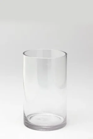 While Supplies Last Decostar™ Glass Cylinder Vase 8" - 12 Pieces - Slim