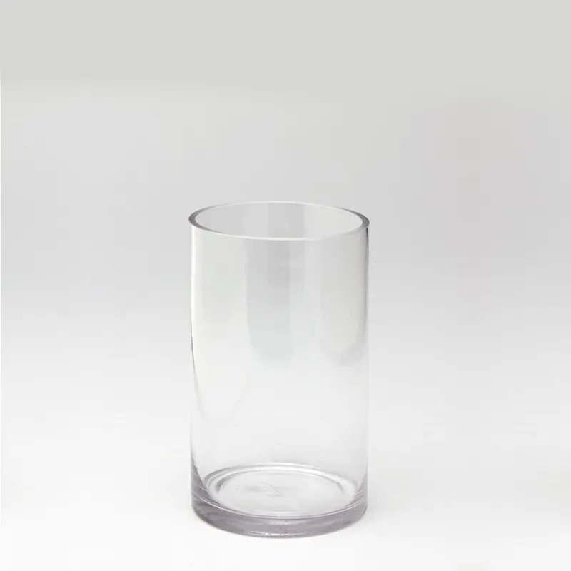 While Supplies Last Decostar™ Glass Cylinder Vase 8" - 12 Pieces - Slim