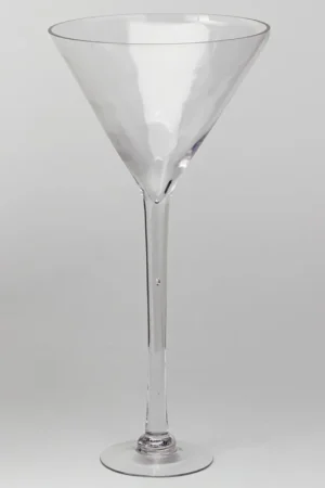 Wholesale Decostar™ Glass Tall Martini Vase 20"