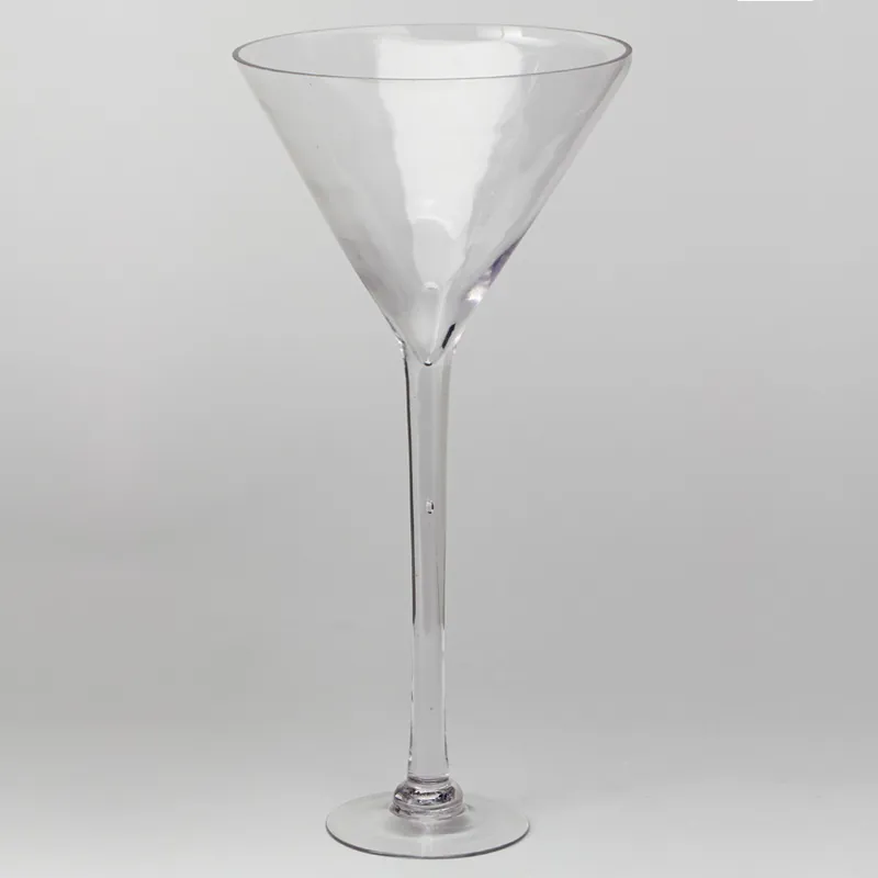 Wholesale Decostar™ Glass Tall Martini Vase 20"