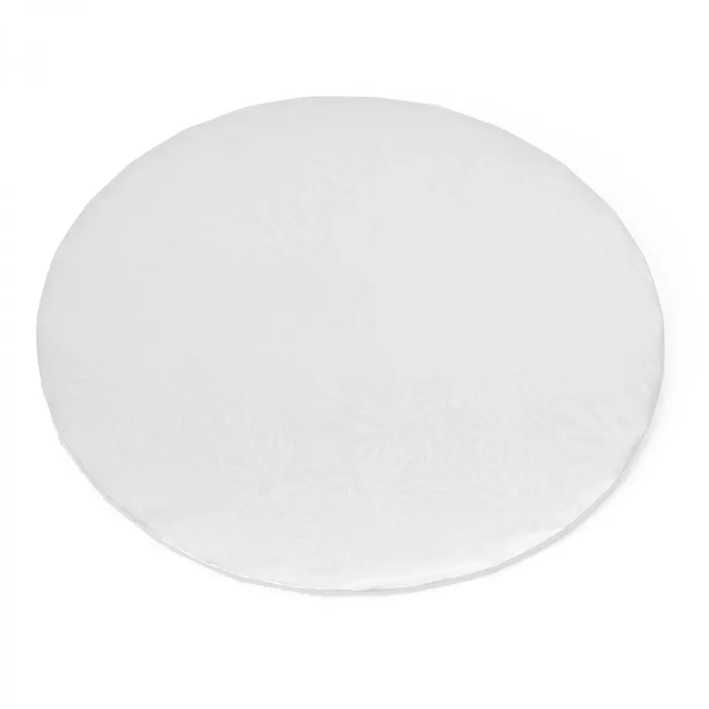 While Supplies Last Decostar™ Foil Covered Cake Board 10" 5pc/pack - White