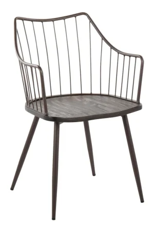 Winston Chair Brown By LumiSource Affordable