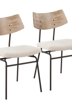 Fresh Stock Walker Chair - Set of 2 White By LumiSource
