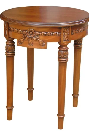 In Demand Regency Flower Side Table By Anderson Teak