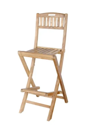 Altavista Folding Bar Chair By Anderson Teak Clearance