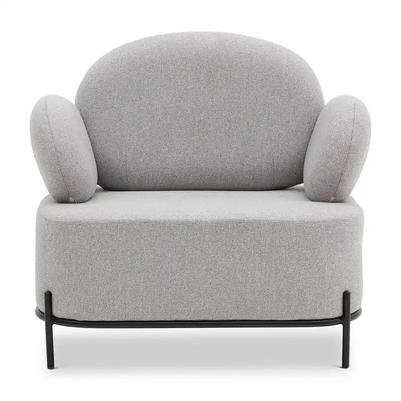 Wing Sofa Chair, Gray By World Modern Design Limited Time