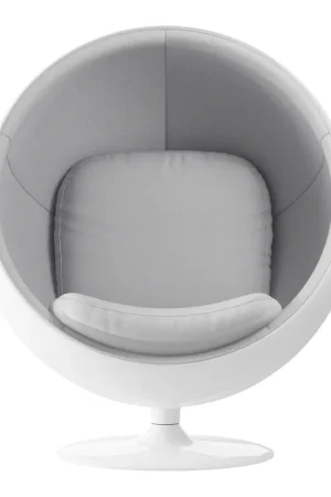 Ball Chair, Gray By World Modern Design Trending