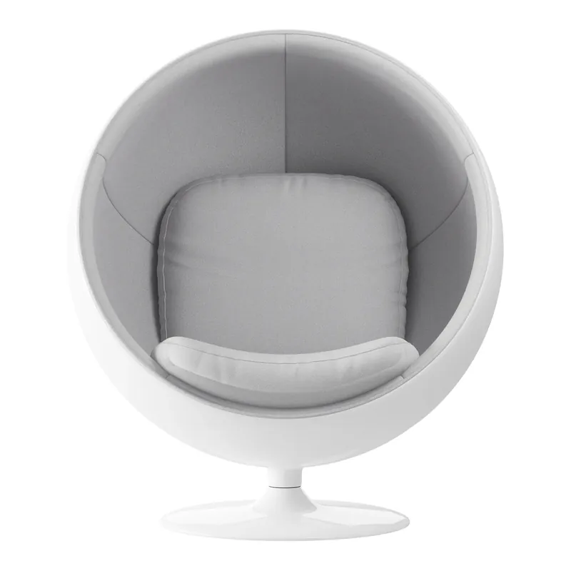 Ball Chair, Gray By World Modern Design Trending