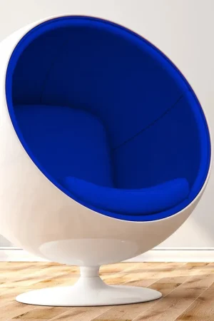 Ball Chair, Blue By World Modern Design Trusted Brand