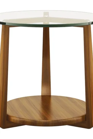 Weekend Sale Soho Side Table, Walnut By World Modern Design