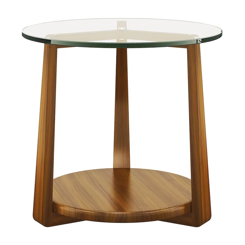 Weekend Sale Soho Side Table, Walnut By World Modern Design