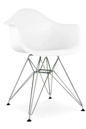Tower Armchair, White By World Modern Design Super Sale