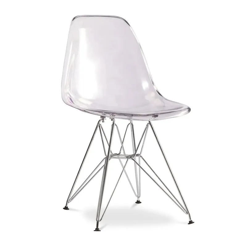 Tower Dining Chair, Clear By World Modern Design Seasonal Sale