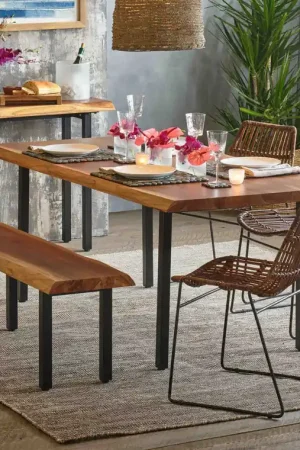 Trending Takara Live Edge Dining Table By Texture Designideas