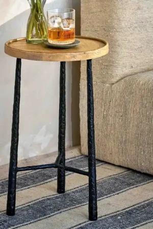 Valea Round Side Table By Texture Designideas Time-Limited