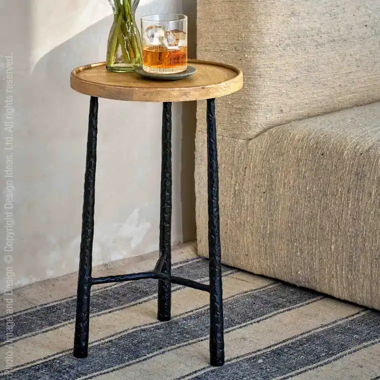 Valea Round Side Table By Texture Designideas Time-Limited