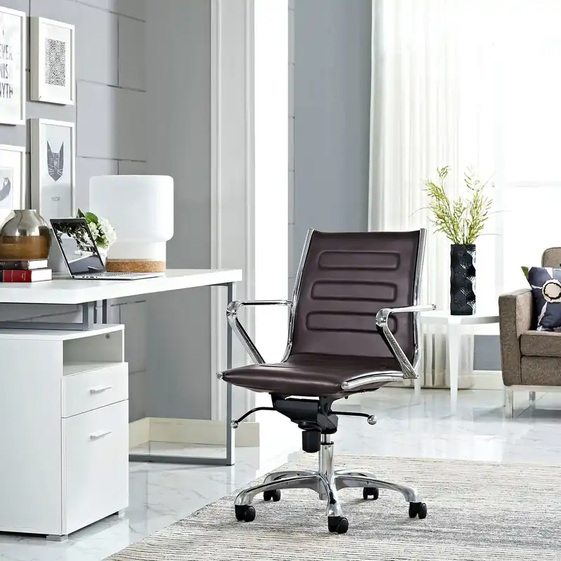 Money Back Guarantee Ascend Mid Back Office Chair By Modway - EEI-2214