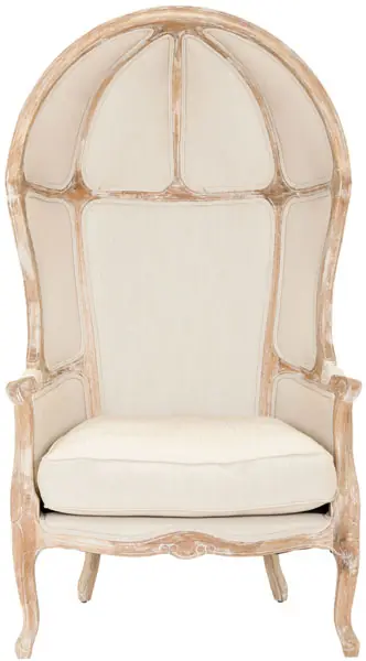 Limited Edition Safavieh Sabine Balloon Chair - Natural