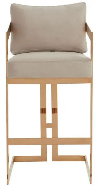 Safavieh Taraji Barstool - Almond Direct From Manufacturer