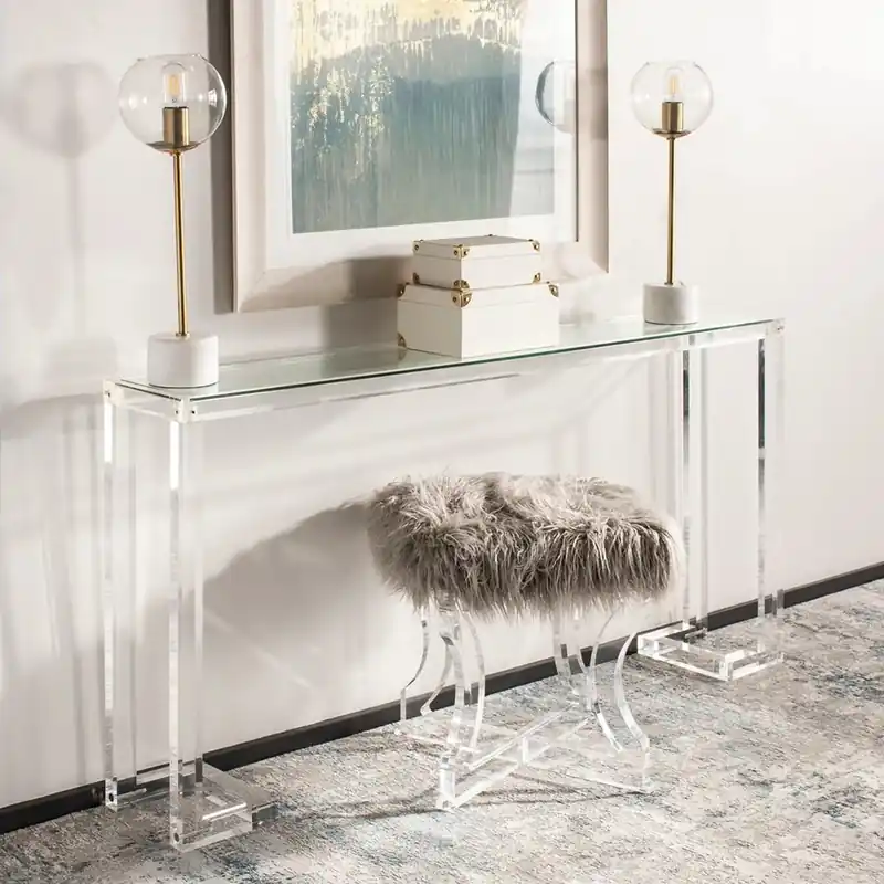 Bargain Safavieh Benji Acrylic Console Table - Clear