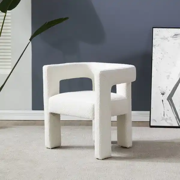 Direct From Manufacturer Safavieh Deandre Contemporary Chair - Ivory