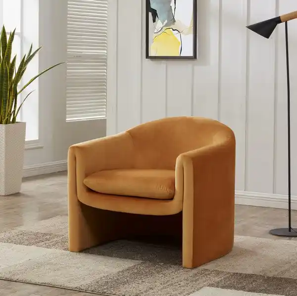 Price Cut Safavieh Laylette Accent Chair - Pumpkin