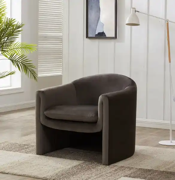 Safavieh Laylette Accent Chair - Dark Gray Last Chance