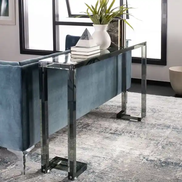Shop Now Safavieh Benji Acrylic Console Table - Black