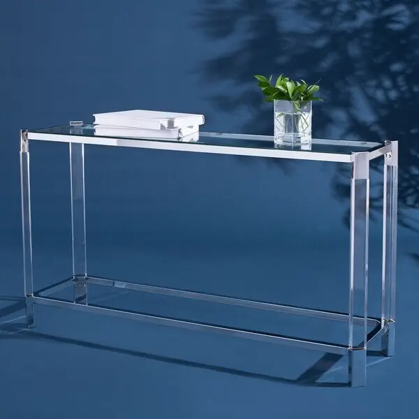 Safavieh Gianna Acrylic Console Table - Clear Modern