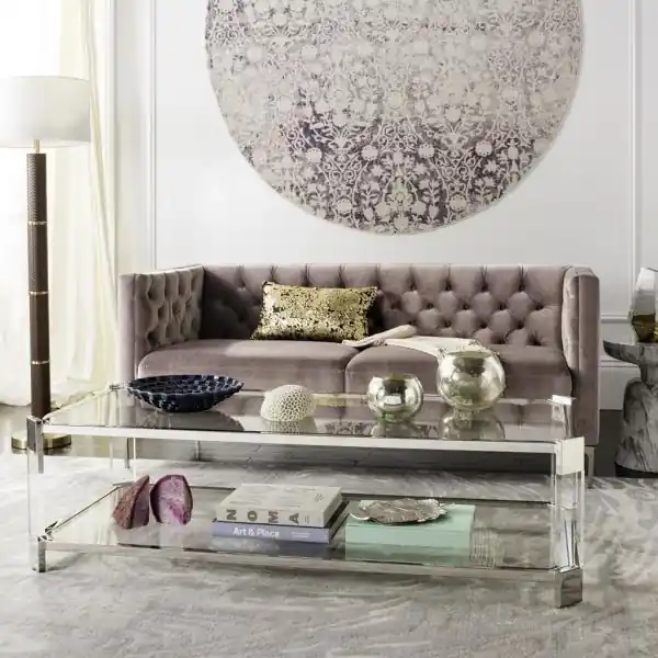 Safavieh Gianna Acrylic Coffee Table - Clear No Minimum Order