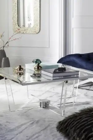 Affordable Safavieh Hermina Acrylic Coffee Table - Clear