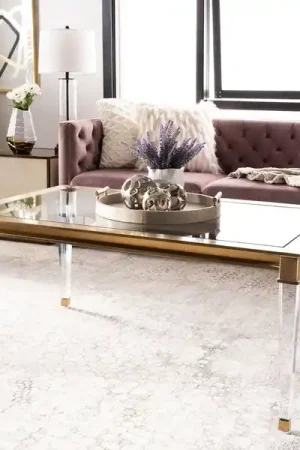 Viral Safavieh Charleston Coffee Table - Gold