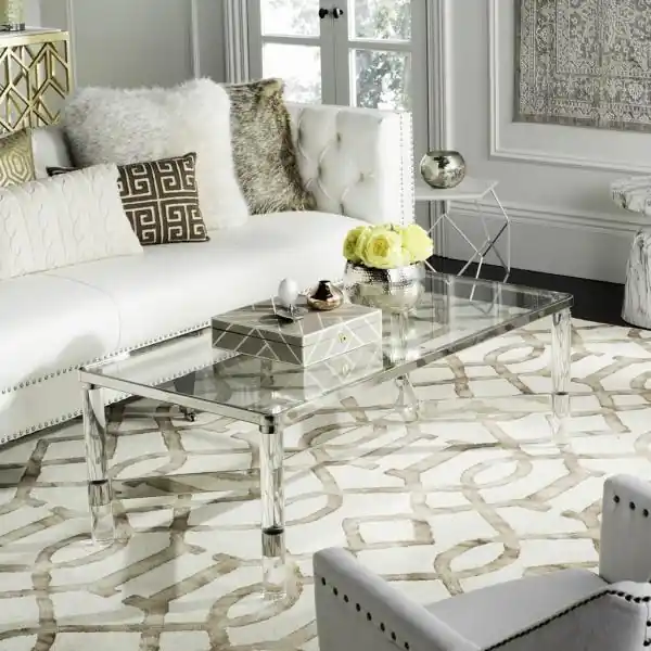 Reduced Price Safavieh Suzanna Coffee Table - Silver
