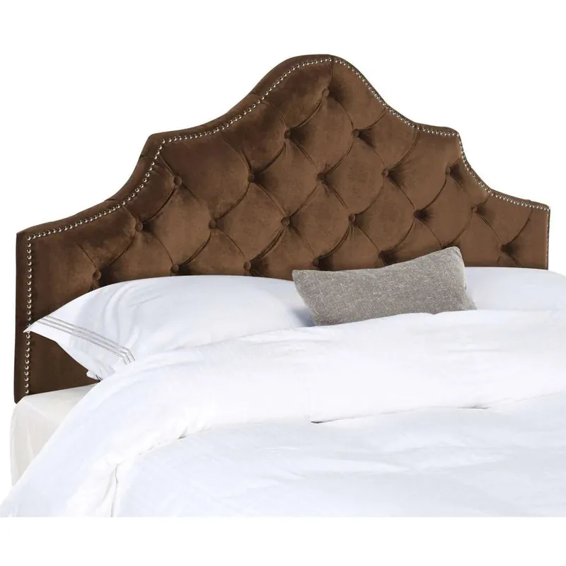 Holiday Sale Safavieh Arebelle Queen Headboard Queen Size - Chocolate