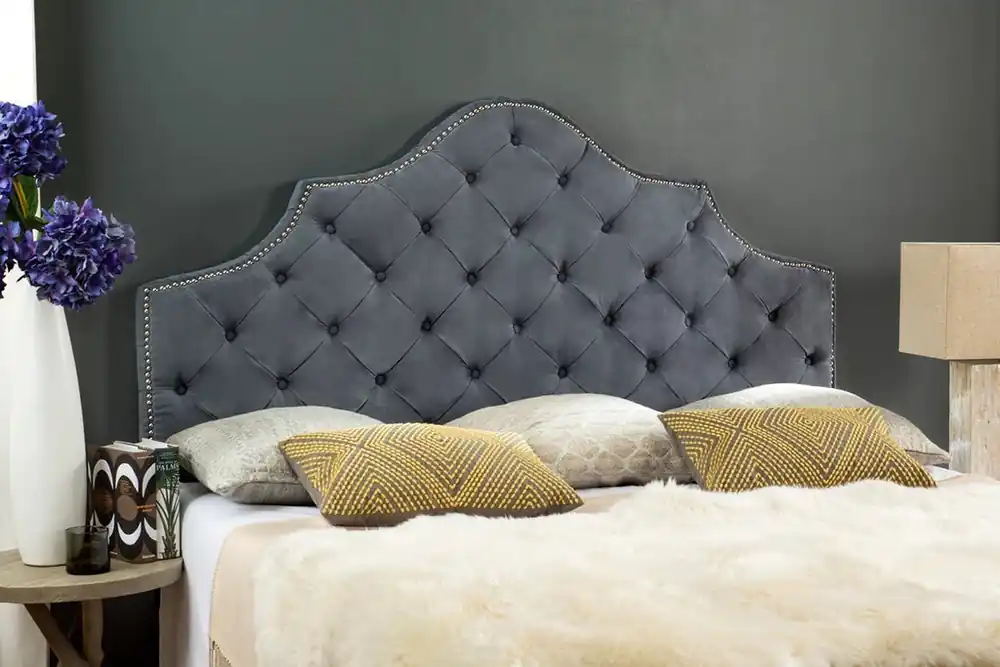 Must Have Safavieh Arebelle Full Headboard Full Size - Grey