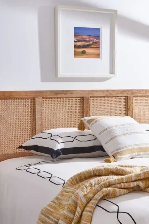 Time-Limited Safavieh Vienna Cane Headboard King Size - Natural